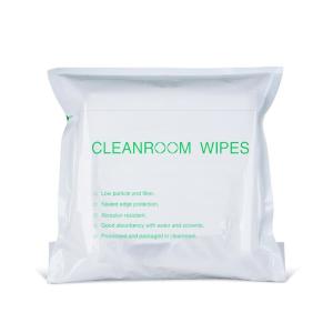 Wholesale All Purpose Cleanroom Polyester Wipes 4x4 Inch 120gsm Class 1009 Camera Lens Wipes from china suppliers
