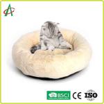 31.5" Pet Plush Toy , Round CPSIA Soft Fluffy Dog Beds