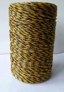 Wholesale China supplier electric fence temporary poly rope for animal farm fence QL721 from china suppliers