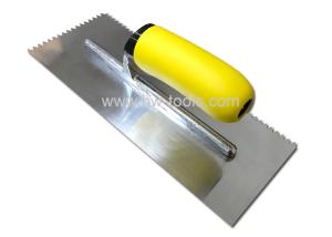 Wholesale Stainless steel Plastering trowel with TPR handle HW02234TA from china suppliers