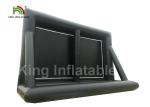 CE Custom Black PVC 10m Inflatable Projector Screen, Inflatable Outdoor Movie