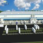 Environmentally Friendly Steel Structure Workshop Q235 / Q345