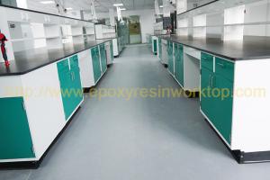 Wholesale Black color laboratory bench top resist strong alkalies laboratory furniture from china suppliers