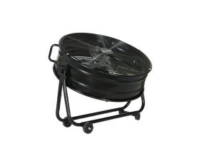 Wholesale Stainless Steel Industrial Drum Fans 4625 CFM 0.55A Big Air Flow 120W 6.9m/s For Worhshop from china suppliers