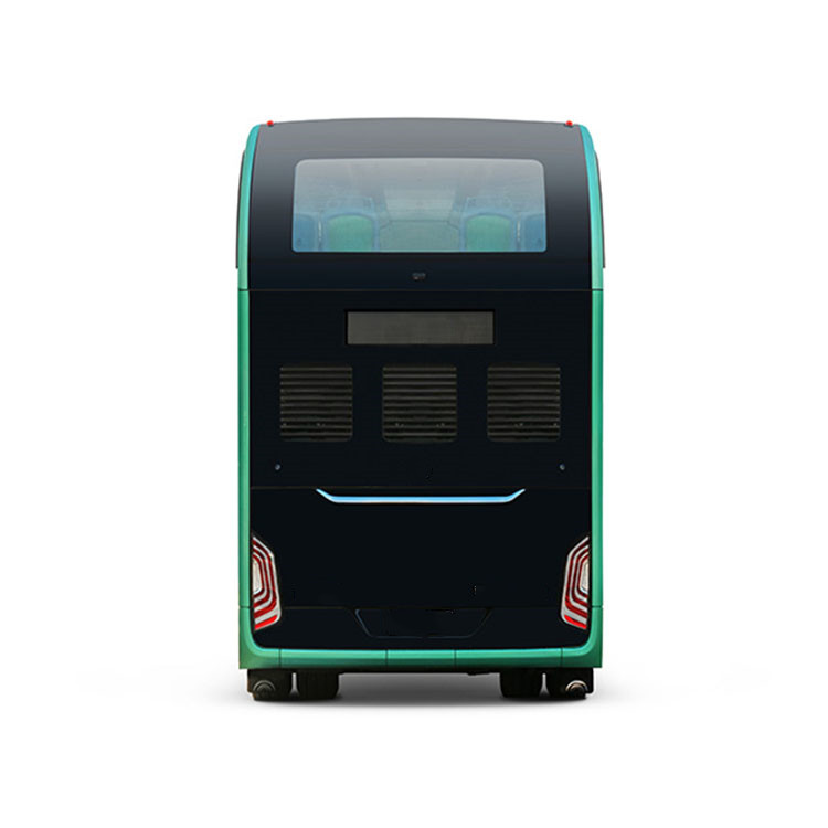 65 Seats Used Buses Luxury Coach Double Decker Bus with Manual Transmission