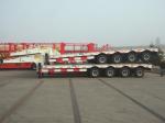 100ton Low loader semi trailer 4 axles