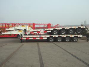 Wholesale 100ton Low loader semi trailer 4 axles from china suppliers