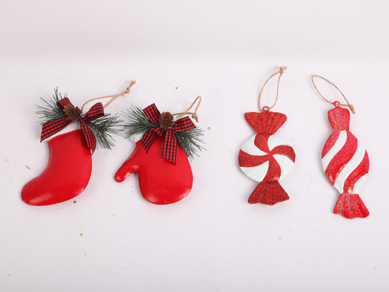 Customized Metal Christmas Decoration for Festive Celebration Christmas Tree Pendant