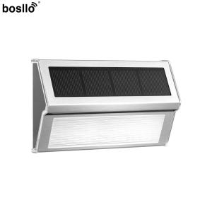 Wholesale Stainless Steel Solar Wall Lamps IP55 Waterproof Wall Mounted Solar Garden Lights from china suppliers