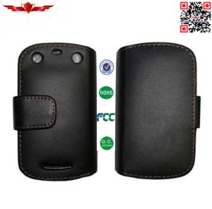 Wholesale 100% Qualify PU Flip Wallet Leather Cover Cases For Blackberry 9360 from china suppliers