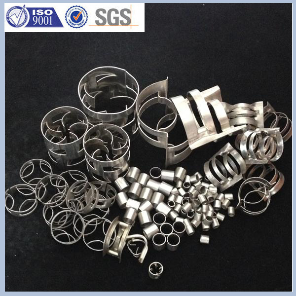 Metal Random Packing Stainless Steel SS304 Cascade Ring 25mm 38mm 50mm