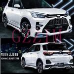 Toyota Raize marx 2020 Auto Parts Body Kit Front Lip Rear Lip Side Skirts