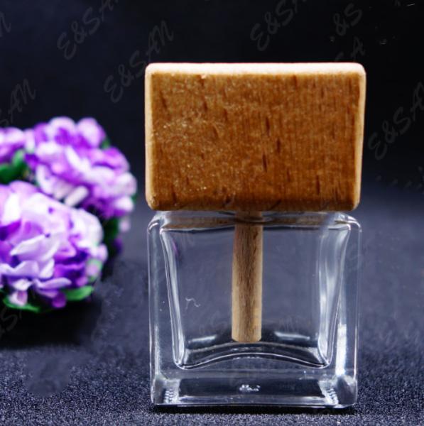 empty bottle of imported perfume recycled glass bottles black blue red pink