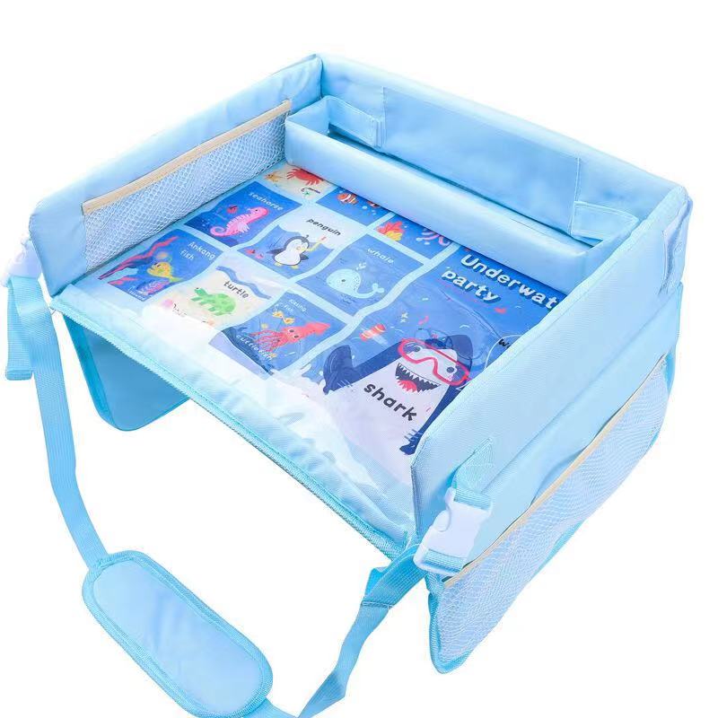 Customized Waterproof Baby Car Seat Tray Kids Stroller Car Seat Food Holder Desk