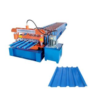 Wholesale 686 GL Roofing Sheet Roll Forming Machine Hydraulic Motor Drive from china suppliers