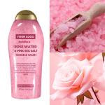 Soothing Body Scrub With Healing Rose Quartz Gentle Exfoliating Pink Sea Salt