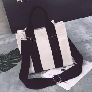 Wholesale Contrast Shoulder 16 Oz Canvas Grocery Shopping Bags from china suppliers