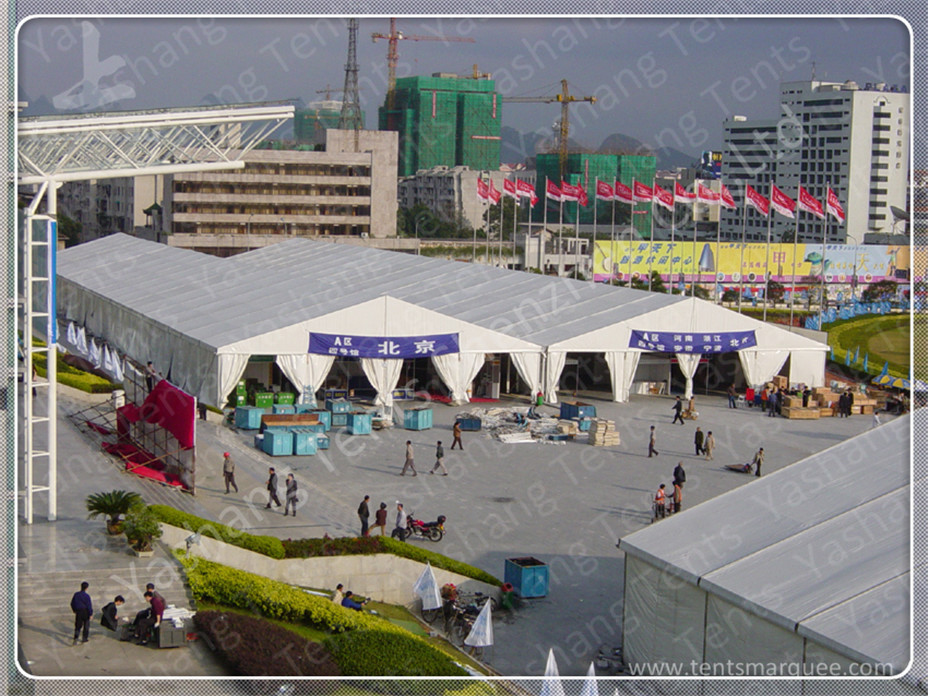Medical Fair Custom Event Tents High Strength Large Outdoor Canopy Tent 20x100M