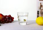 410ml Lead Free Crystal Drinking Glasses , Handmade 14 Oz Drinking Glasses