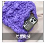 MINI SHOULDER BAG CLOUD BAG EVERYTHING STYLISH UNDERARM BAG PLEATED BAG SWEET