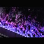 900mm Water Mist Electric Fireplace Cassette Log Set Design Ultrasonic