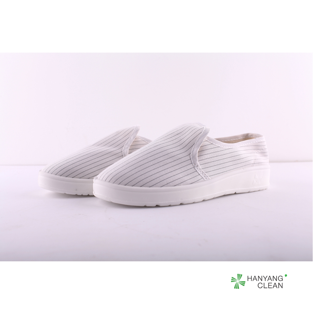 Cheap Comfortable Low-cut PU Sole Anti-slip white canvas lab shoes