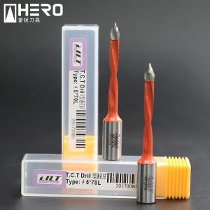 Wholesale Quick Change Hole Drill Bit , Wood Cutting Drill Bit Spiral Flute Without Stem from china suppliers