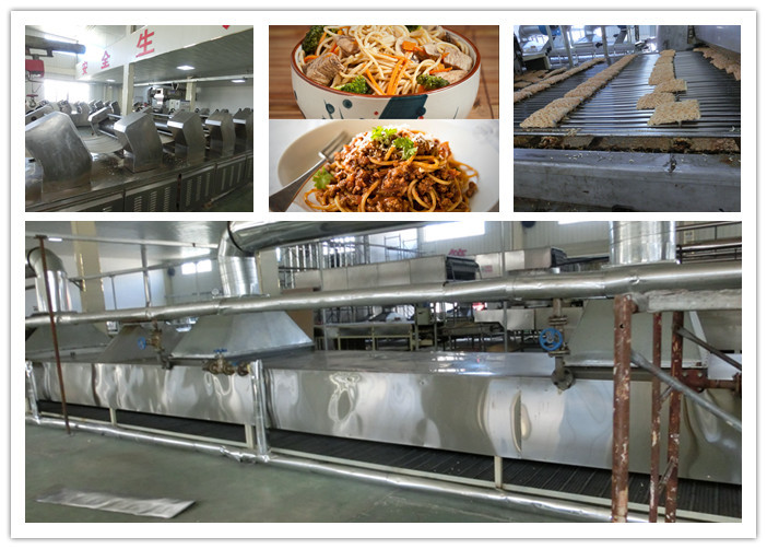 Automatic Noodle Making Machine production lines using 2 - 15 Tons / 8 Hour flour