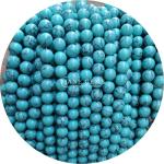 Wholesale Howlite Round Stone Loose Beads Turquoise Loose Beads Round Beads