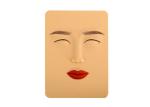 Durable Tattoo Practice Skin Products 3D Full Face Practice Skin Design