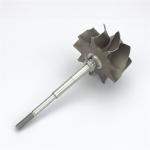GT35R GTX3582R Turbo Spare Parts Wheel Shaft For 62.35mm X 68mm 9 Blades
