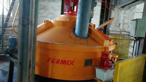 Wholesale Orange Color Precast Concrete Mixer For Metro Tunnel Segments 37kw Mixing Power from china suppliers