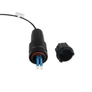 Wholesale New Type FTTA Rugged Fiber Optic Cable Assemblies FULLAXS Connector features prevent drop and loose mechanism from china suppliers