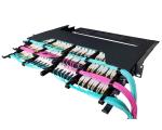 MTP Fiber Optic Patch Panel 1U 144 Cores 19inch Rack Mount