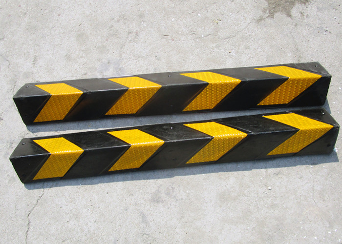 800mm Rubber 4 Reflective Film Wall Corner Bumper Guard