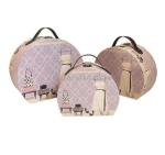 Cardboard Gift Printed Mini Suitcase Favor Box Packaging For Children Stationery