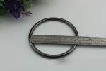 India Market Hot Sales 6 MM Thickness Welded Wire Iron Metal Round Buckles With
