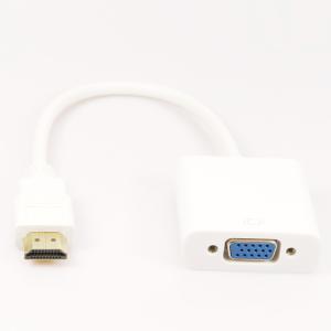 Wholesale HDMI To VGA Converter Adapter Cable HD 1080P 1080P HDMI Male to VGA Female Video for PC DV from china suppliers