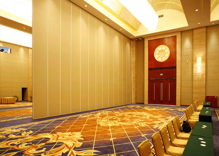 Folding Sliding Operable Partition Walls for Banquet Hall / Sound Absorbing Room Dividers