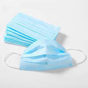 Wholesale Non Irritating 3 Ply Non Woven Face Mask Fiberglass Free Good Air Permeability from china suppliers