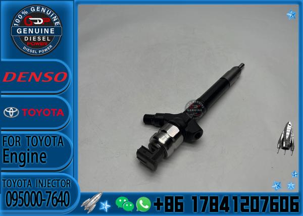 Common Rail Fuel Injector 095000-7640 For TOYOTA 2AD-FTV 23670-0R170 23670-0R120