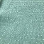 Multi Color Stripe Crepe Jacquard Fabric 150-280gsm Polyester Apparel Fabric