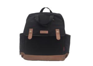 Wholesale Vintage Canvas Women ' S Travel Totes , Black Weekend Travel Backpack Bag from china suppliers