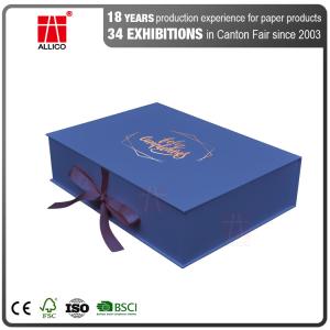 Wholesale Recycled 128-250gram Clothing Dress Gift Boxes Satin Silk Insert Magnetic from china suppliers