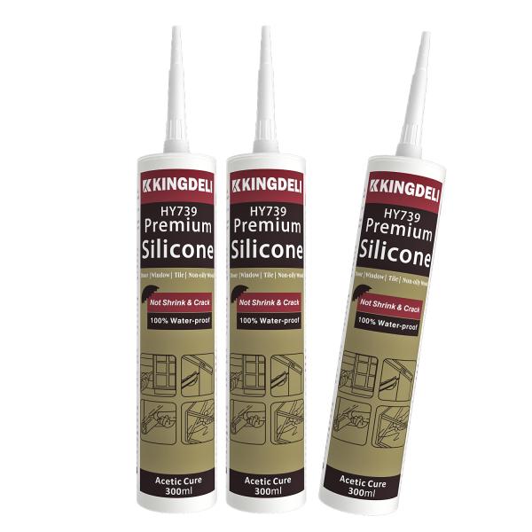 Acetic General purpose Glass Adhesives silicone glue Weatherproof Silicone