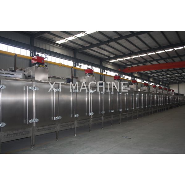 Continuous Fully Automatic Nut Roaster 36kw 2000kg/H For Peanut Hazelnut