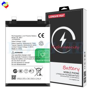 Wholesale Replacement Li-ion Polymer Battery BL-58ET With 6000mAh Capacity For Tecno Pova 5 from china suppliers