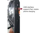 PP Materials Stationary Exercise Bike , Body Fit Resistance Control Recumbent