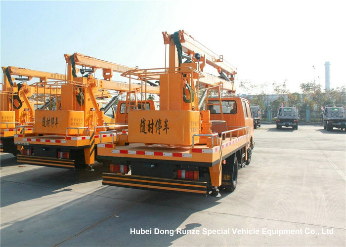 JMC 14-16m 4x2 Double Cabin Aerial Platform Truck For High Operation Working