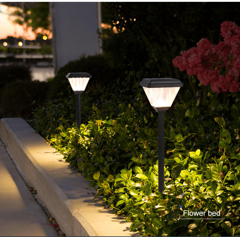 Light Control Stomproofing Pathway Ground Lightting Outdoor Solar LED Landscape Light